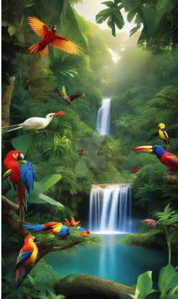 Deep within the mountain valley, in the land of abundance, in the realm of heavenly flowers