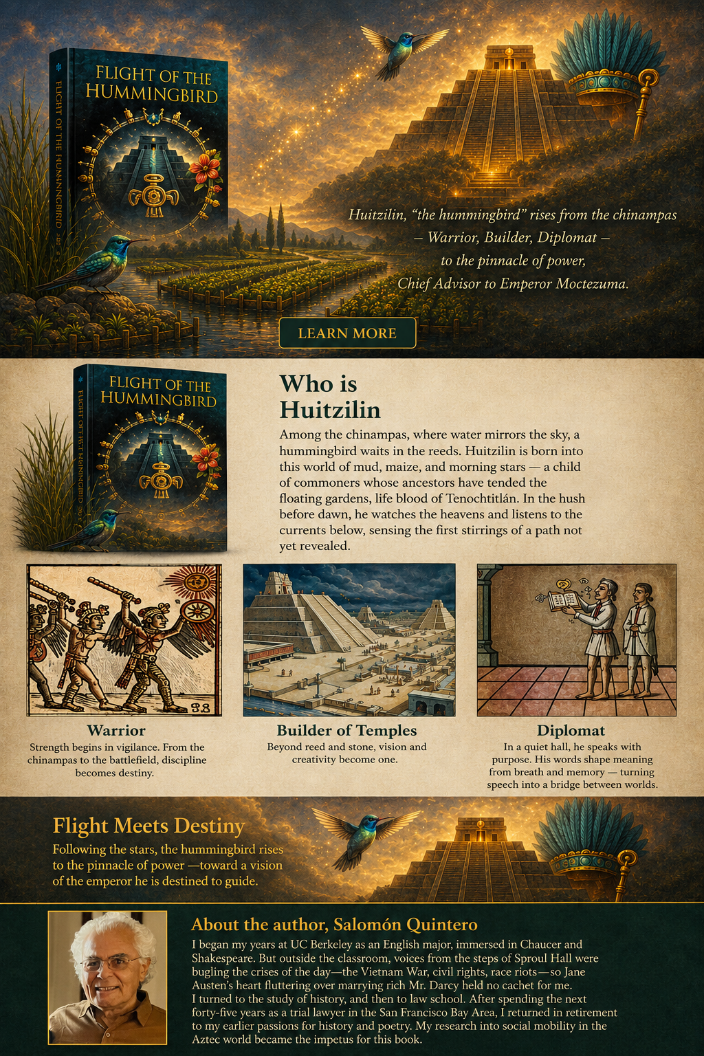 Flight of the Hummingbird book launch